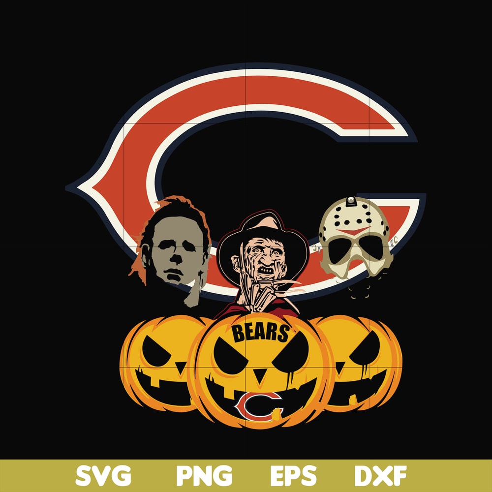 HLW0214-Bears svg, png, dxf, eps digital file HLW0214.jpg