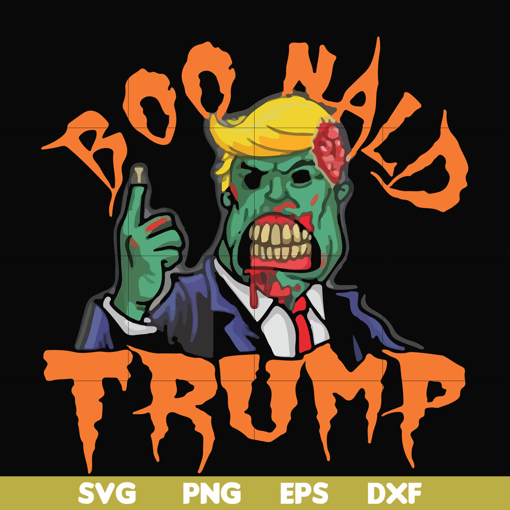 HLW20072013-Boo nald trump svg, halloween svg, png, dxf, eps digital file HLW20072013.jpg