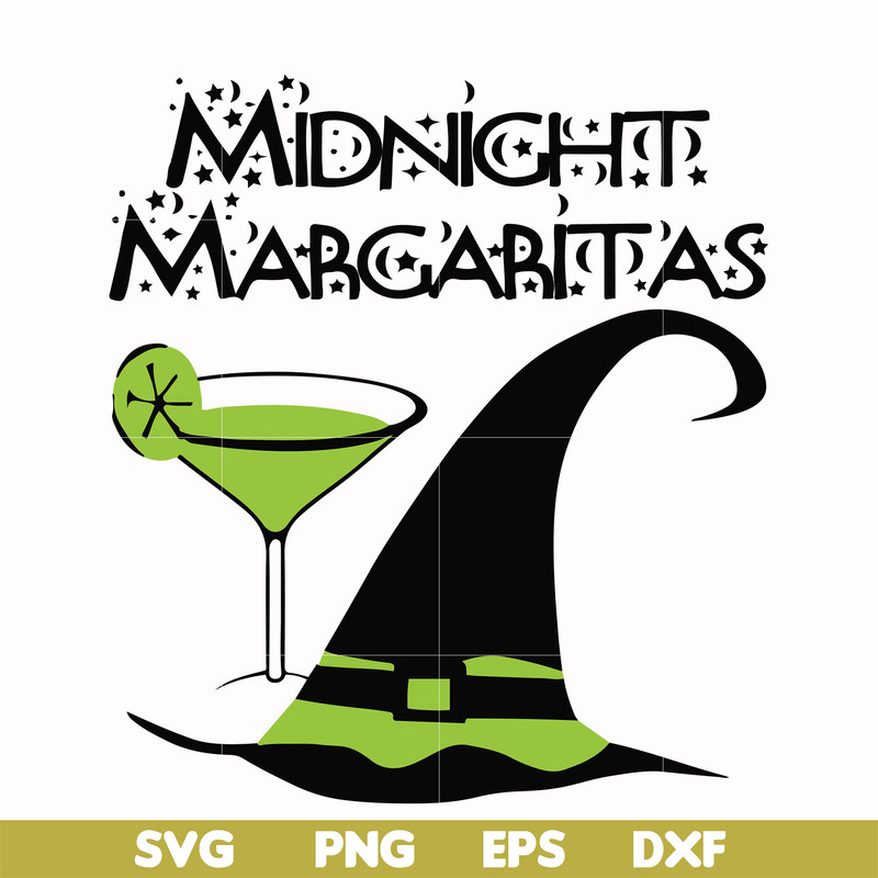 HLW23072020-Midnight margaritas svg, halloween svg, png, dxf, eps digital file HLW23072020.jpg