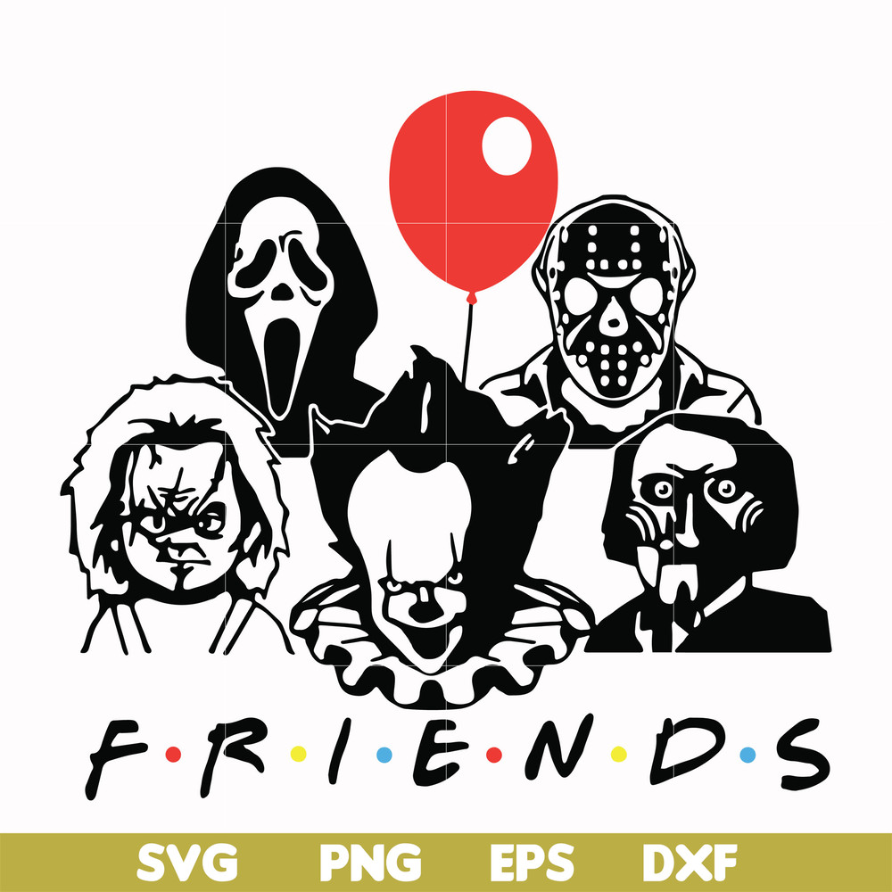 HLW2307204-Scary Friends Horror svg, Halloween svg, png, dxf, eps digital file HLW2307204.jpg