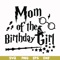 HRPT00015-Mom of the birthday girl svg, png, dxf, eps file HRPT00015.jpg