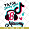 MTD04042135-Tik tok birthday queen's mommy svg, Mother's day svg, eps, png, dxf digital file MTD04042135.jpg