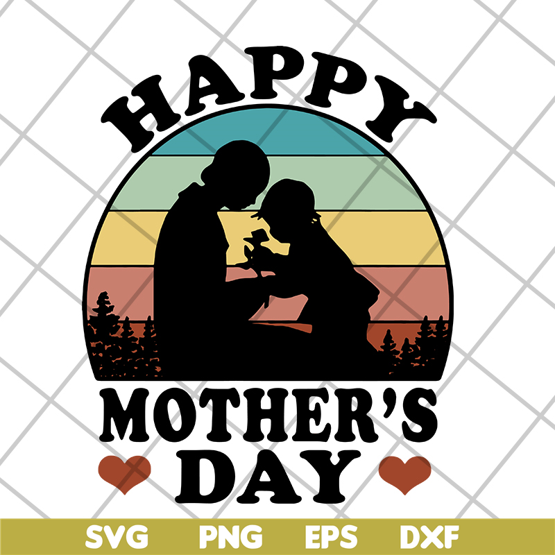 MTD04042138-Happy mother's day svg, Mother's day svg, eps, png, dxf digital file MTD04042138.jpg