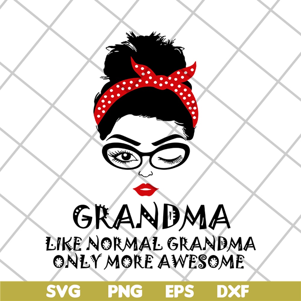 MTD13042109-grandma svg, Mother's day svg, eps, png, dxf digital file MTD13042109.jpg