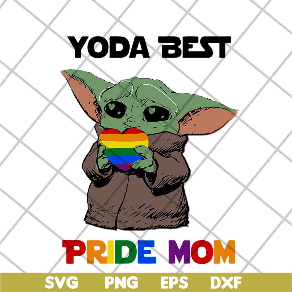 MTD16042103-Yoda best pride mom svg, Mother's day svg, eps, png, dxf digital file MTD16042103.jpg