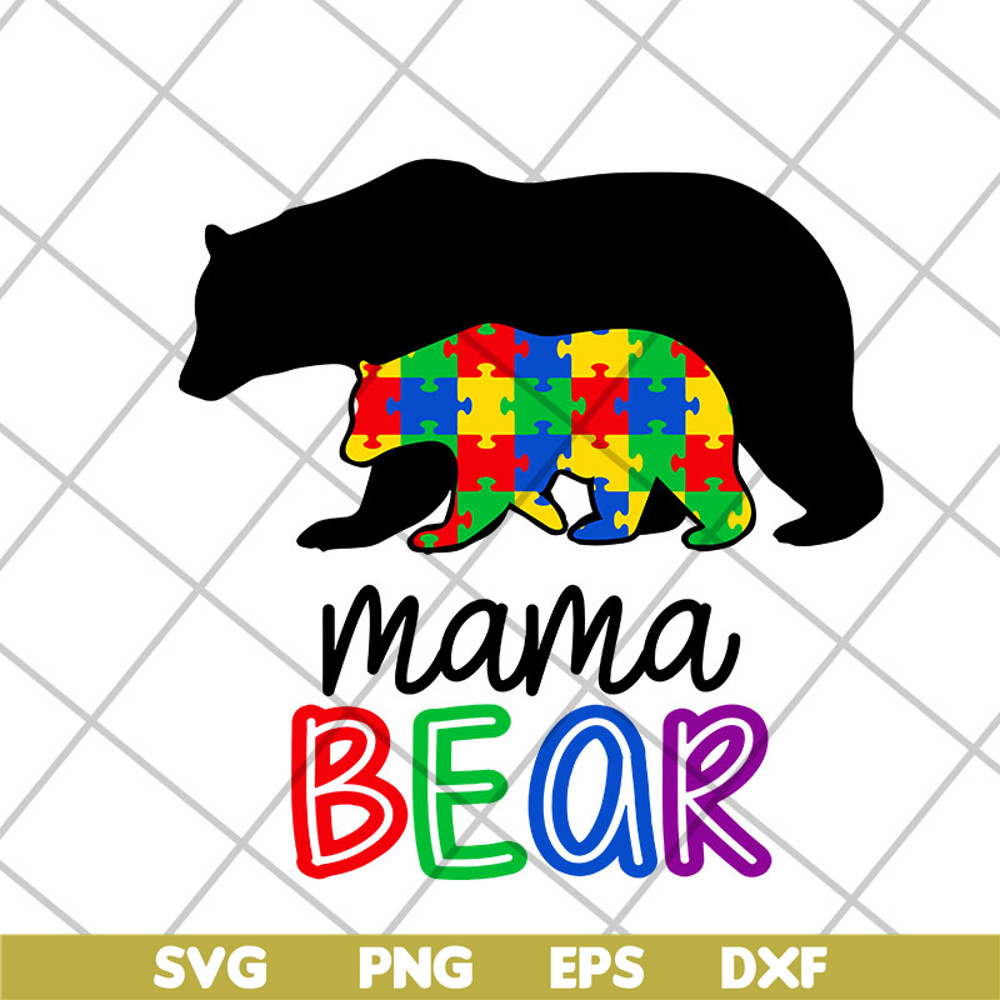 MTD27042107-Mama bear svg, Mother's day svg, eps, png, dxf digital file MTD27042107.jpg