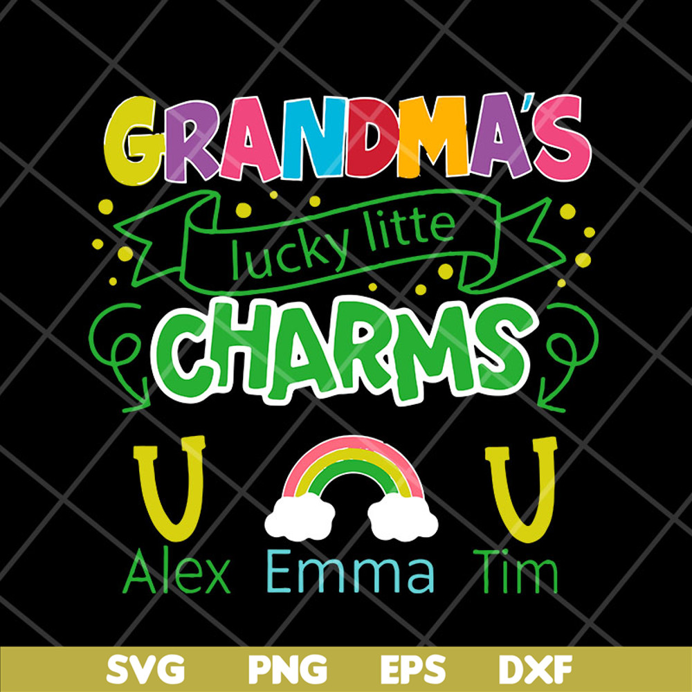 MTD27042122-Grandmas charmas svg, Mother's day svg, eps, png, dxf digital file MTD27042122.jpg