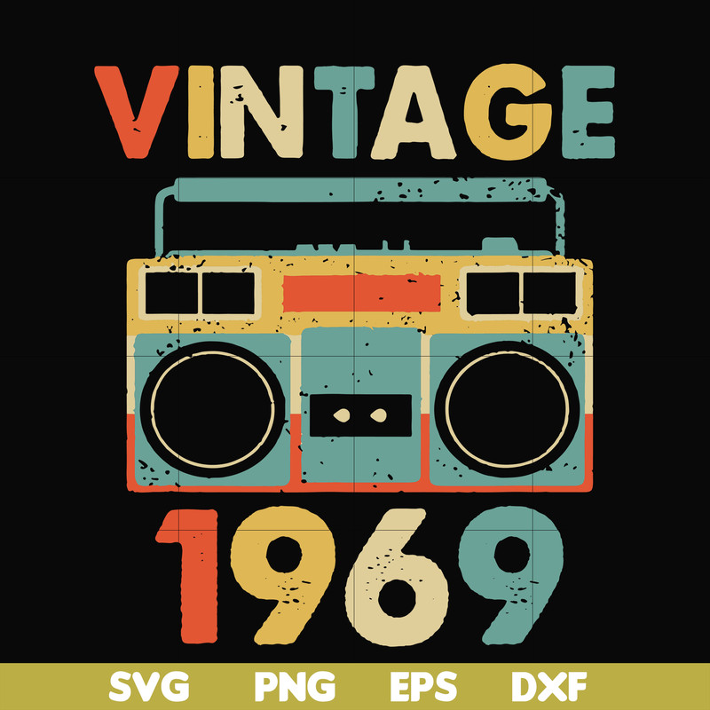 NBD0011-Vintage November 1969 svg, png, dxf, eps digital file NBD0011.jpg