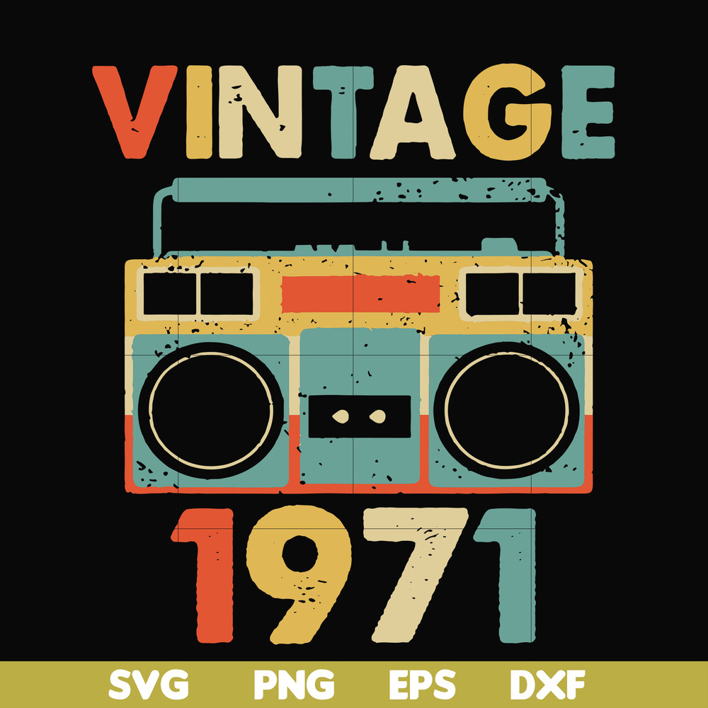 NBD0013-Vintage November 1971 svg, png, dxf, eps digital file NBD0013.jpg