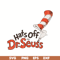 DR05012114-Hats Off Dr Seuss svg, Cat in the Hat svg, dr svg, png, dxf, eps digital file DR05012114.jpg