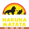 FN000158-Hakuna Matata svg, png, dxf, eps file FN000158.jpg