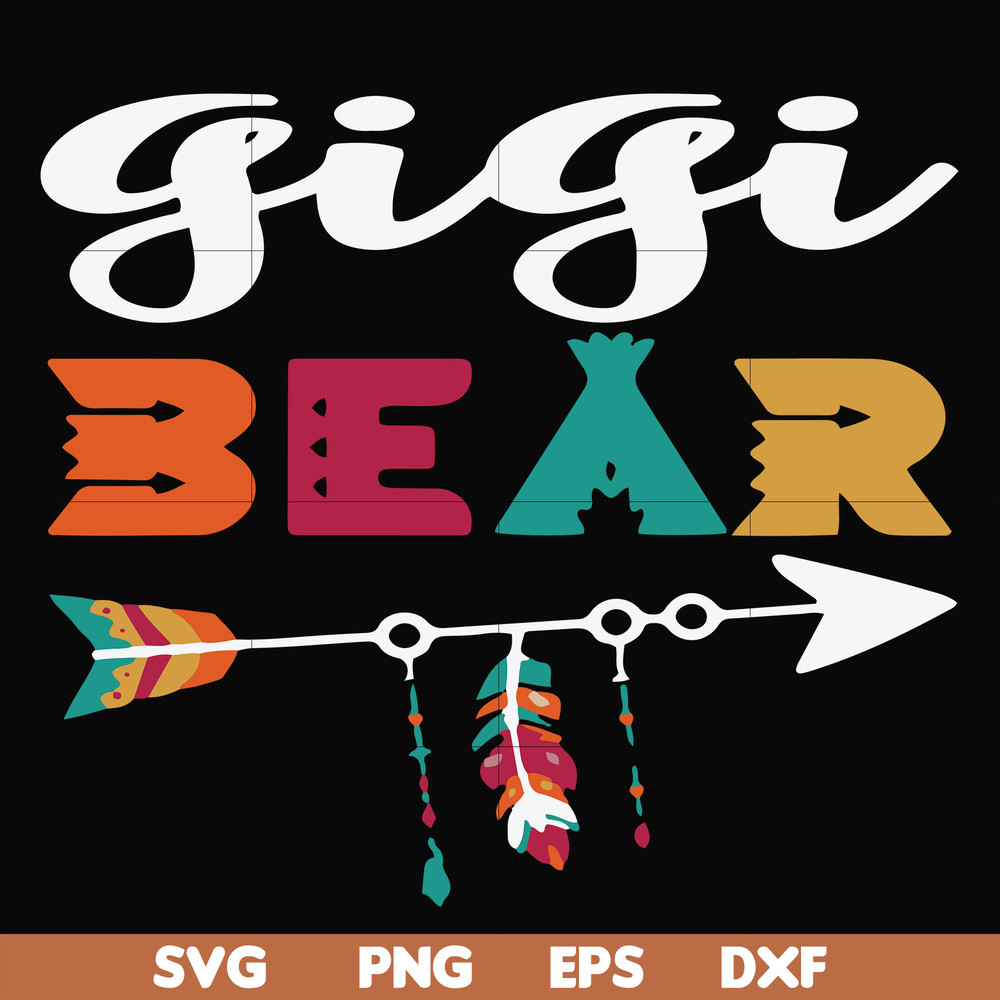 FN000698-Gigi bear svg, png, dxf, eps file FN000698.jpg