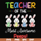 FN00071-Teacher of the most awesome peeps svg, png, dxf, eps file FN00071.jpg