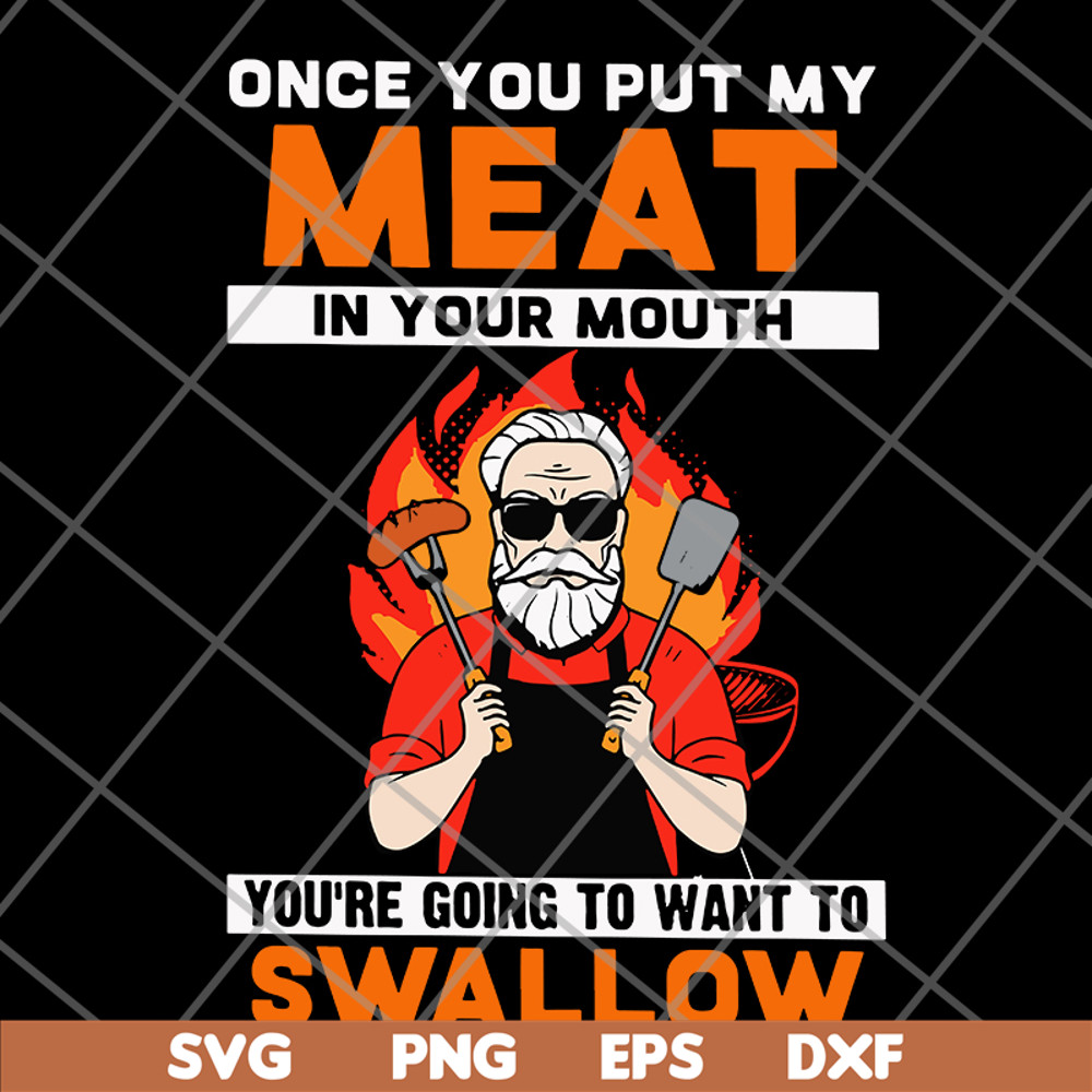 FN11062106- Old Man BBQ Funny svg, png, dxf, eps digital file FN11062106.jpg