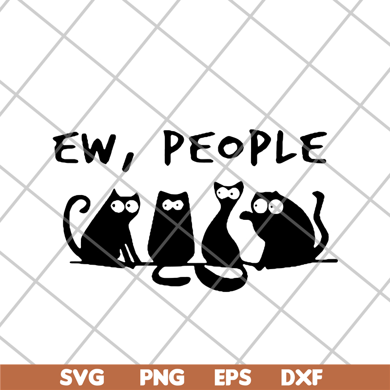 FN11062114-Ew people cats svg, png, dxf, eps digital file FN11062114.jpg