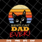 FTD01062118-Best cat dad ever svg, eps, png, dxf digital file FTD01062118.jpg