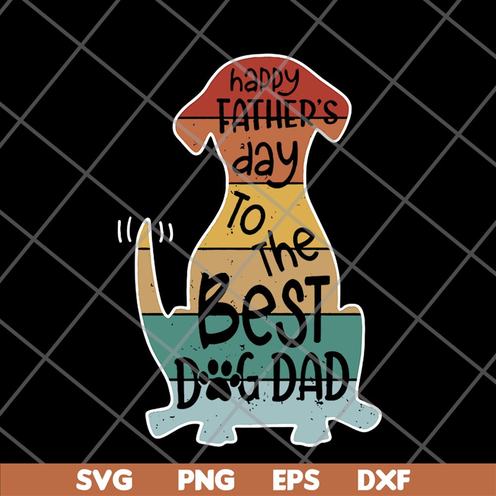 FTD10062126-The best dog dad svg, png, dxf, eps digital file FTD10062126.jpg
