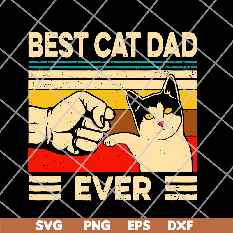 FTD14052120- best cat dad svg, png, dxf, eps digital file FTD14052120.jpg