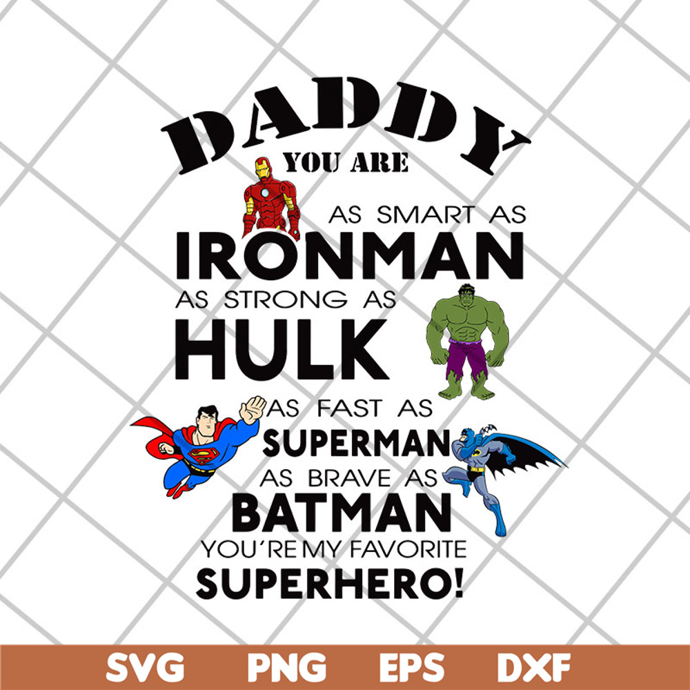FTD15052103-Daddy Superhero svg, png, dxf, eps digital file FTD15052103.jpg