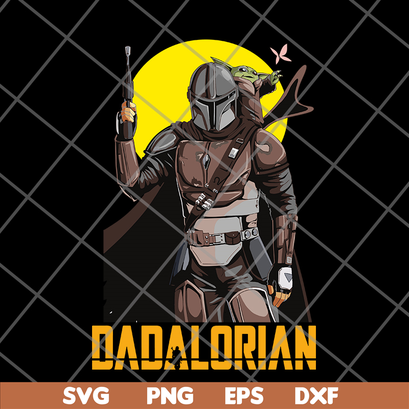 FTD21052135-dadalorian svg, png, dxf, eps digital file FTD21052135.jpg