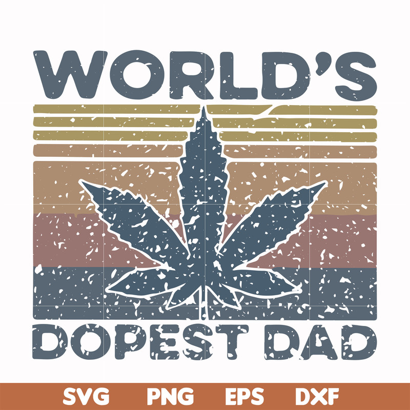 FTD22-world's dopest dad svg, png, dxf, eps, digital file FTD22.jpg