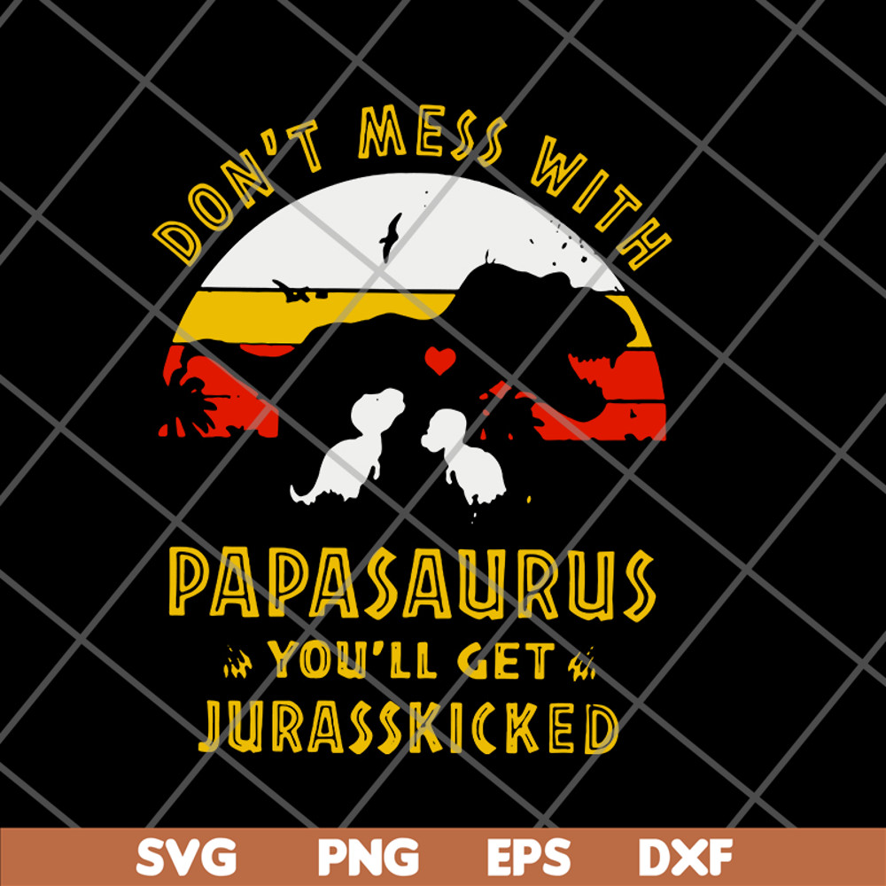 FTD24052112- papa saurus svg, png, dxf, eps digital file FTD24052112.jpg