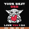 FTD71-Yoda best dad svg, png, dxf, eps, digital file FTD71.jpg
