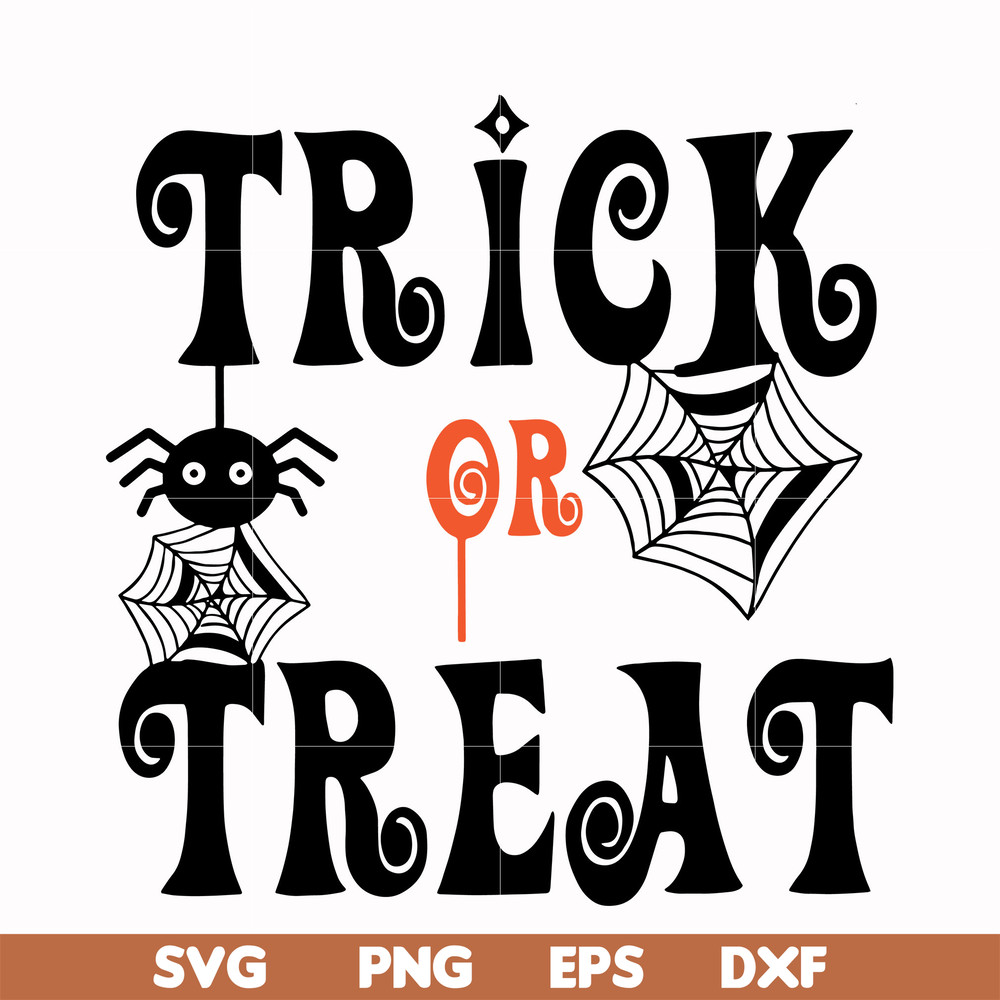 HLW0081-Trick or treat svg, png, dxf, eps digital file HLW0081.jpg