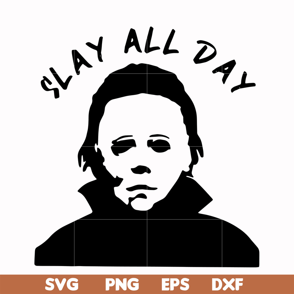 HLW0150-Slay all day svg, png, dxf, eps digital file HLW0150.jpg