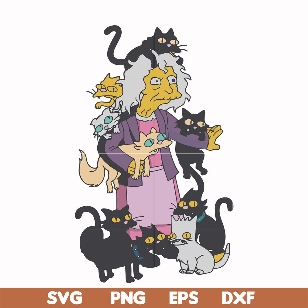 HLW0165-Old simpson svg, png, dxf, eps digital file HLW0165.jpg