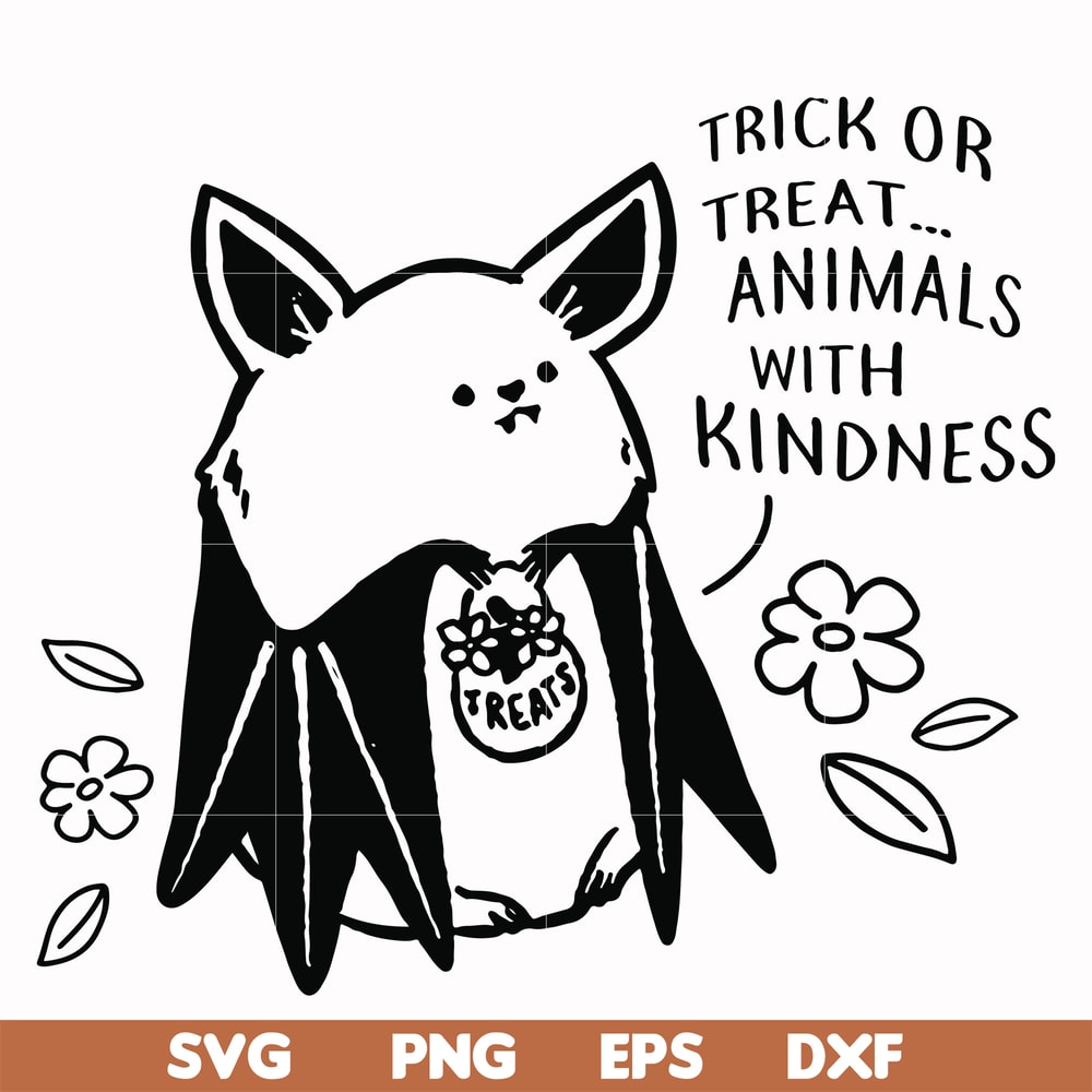 HLW17072012-Trick or treat animals with kindness svg, halloween svg, png, dxf, eps digital file HLW17072012.jpg