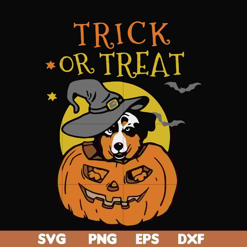 HLW1707203-Trick or treat svg, halloween svg, png, dxf, eps digital file HLW1707203.jpg