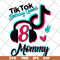 MTD04042135-Tik tok birthday queen's mommy svg, Mother's day svg, eps, png, dxf digital file MTD04042135.jpg