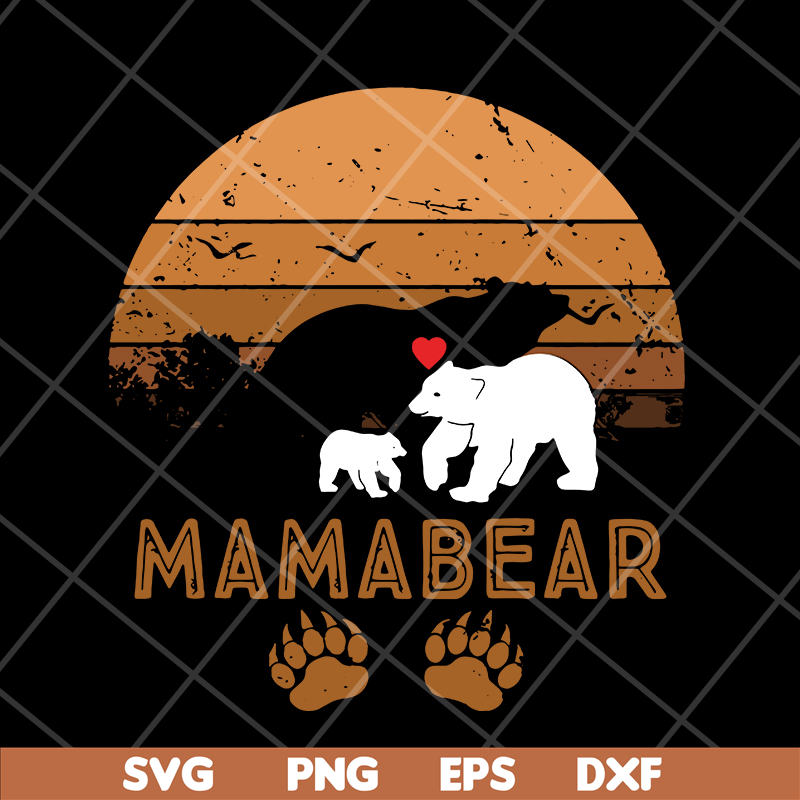 MTD05042123-Mama bear svg, Mother's day svg, eps, png, dxf digital file MTD05042123.jpg