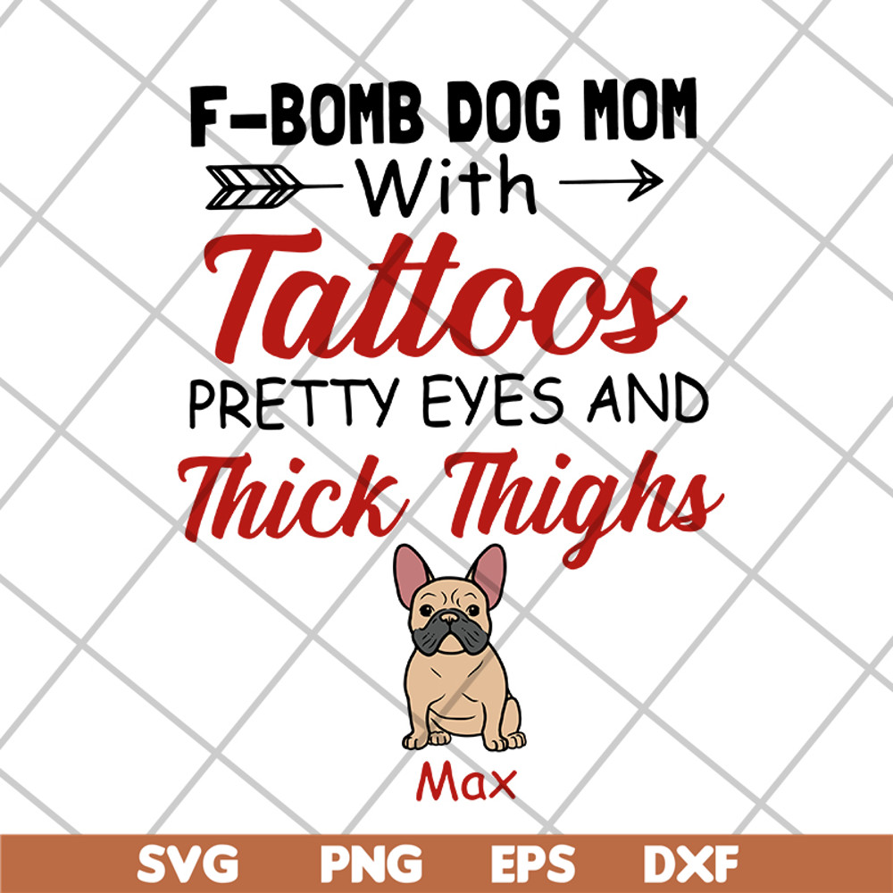 MTD10042106-f bomb dog mom svg, Mother's day svg, eps, png, dxf digital file MTD10042106.jpg