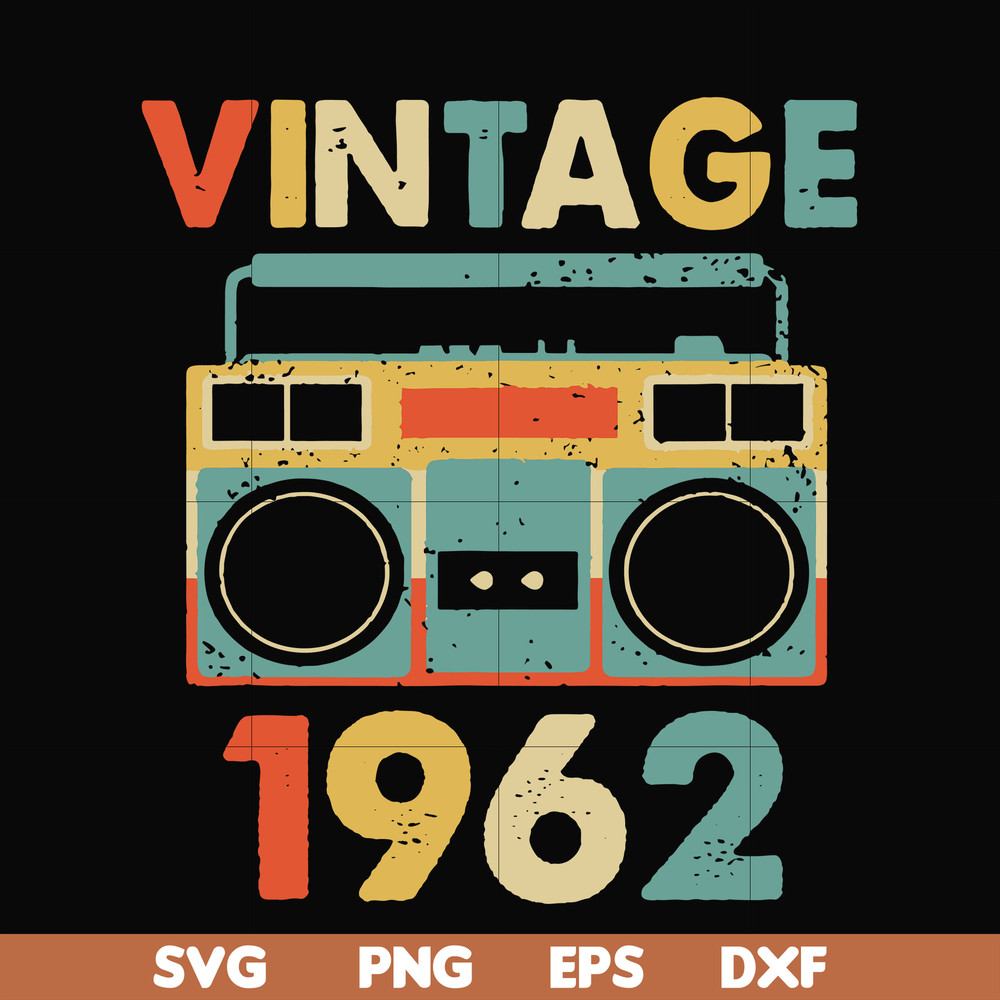 NBD0004-Vintage November 1962 svg, png, dxf, eps digital file NBD0004.jpg