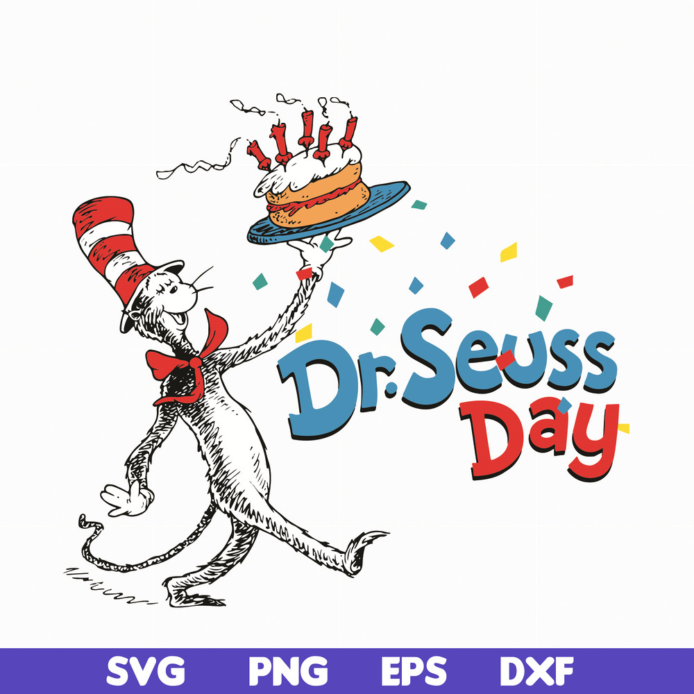 DR05012116-Day of Dr Seuss svg, Cat in the hat svg, dr svg, png, dxf, eps file DR05012116.jpg