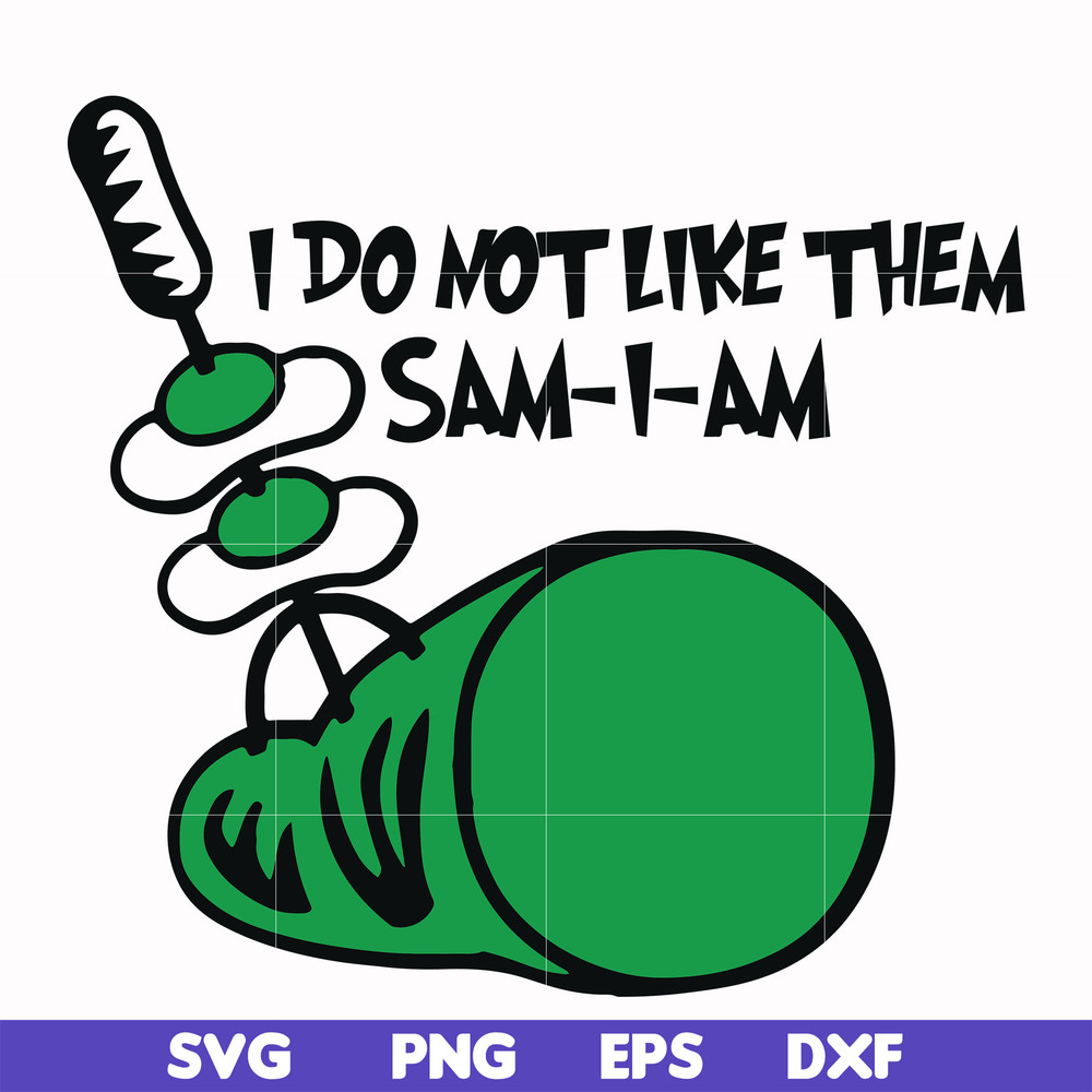 DR000123-I do not like them sam-I-am svg, png, dxf, eps file DR000123.jpg