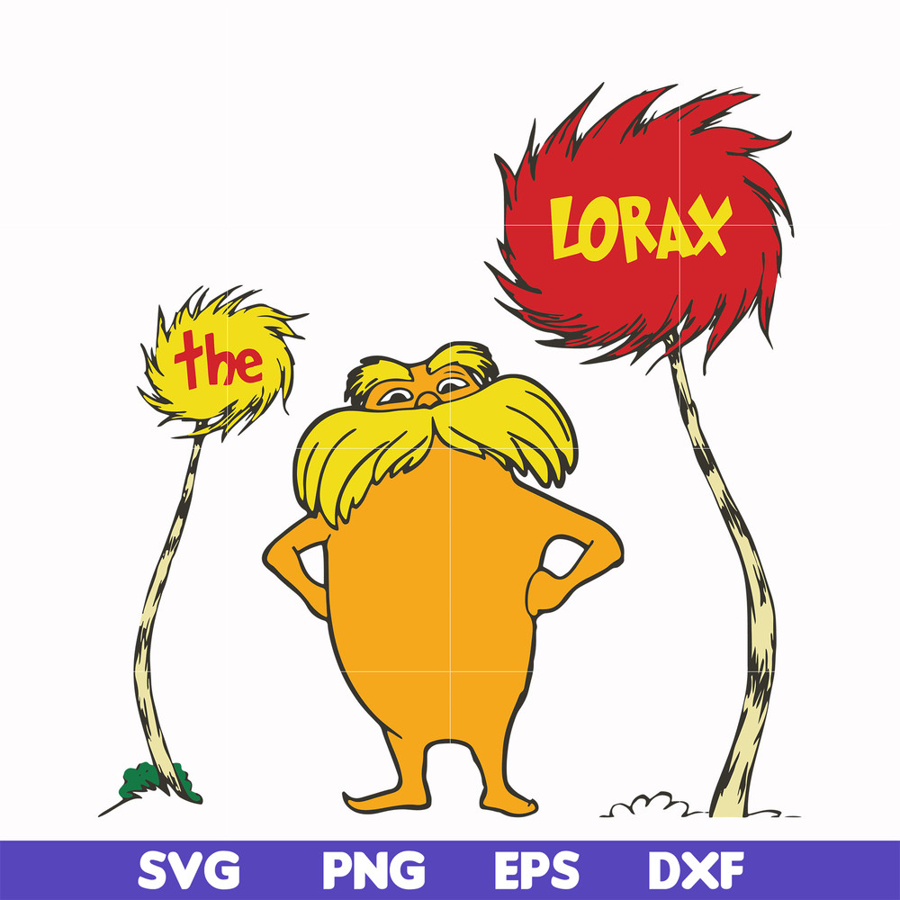 DR000151-The Lorax svg, png, dxf, eps file DR000151.jpg