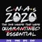 FN0001009-Cnas 2020 the one where they were quarantined essential svg, png, dxf, eps file FN0001009.jpg