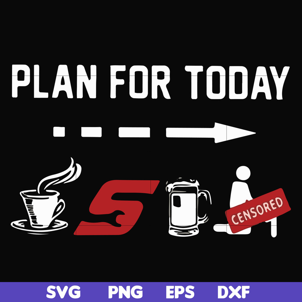 FN000167-Plan for today svg, png, dxf, eps file FN000167.jpg