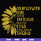 FN000170-Sunflower girl with tattoos pretty eyes and think thights svg, png, dxf, eps file FN000170.jpg