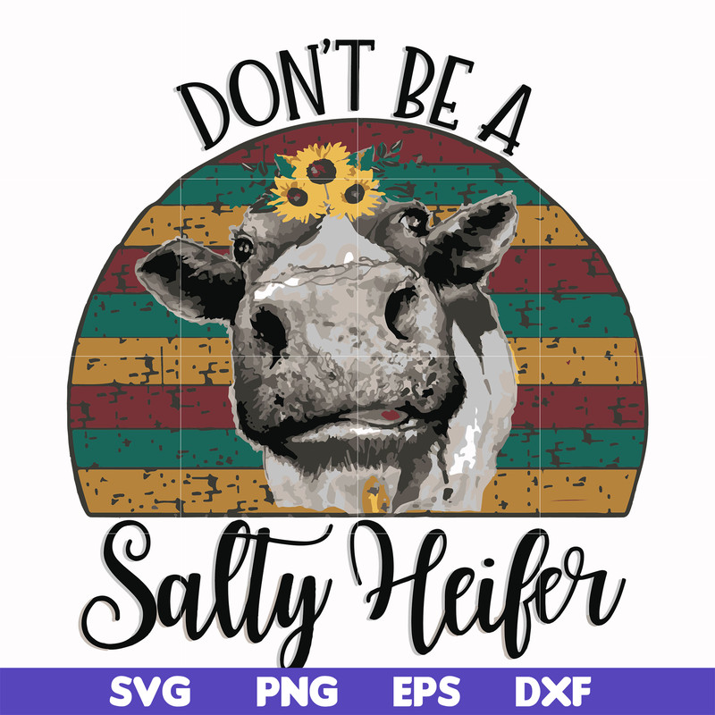 FN000372-Don't be a sally Heifer svg, png, dxf, eps file FN000372.jpg