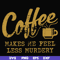 FN000399-Coffee makes me feel less murdery svg, png, dxf, eps file FN000399.jpg