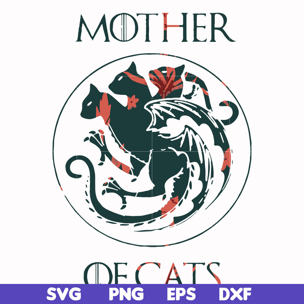 FN000410-Mother of cats svg, png, dxf, eps file FN000410.jpg
