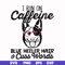 FN000471-I run on caffeine dog hair cuss words svg, png, dxf, eps file FN000471.jpg
