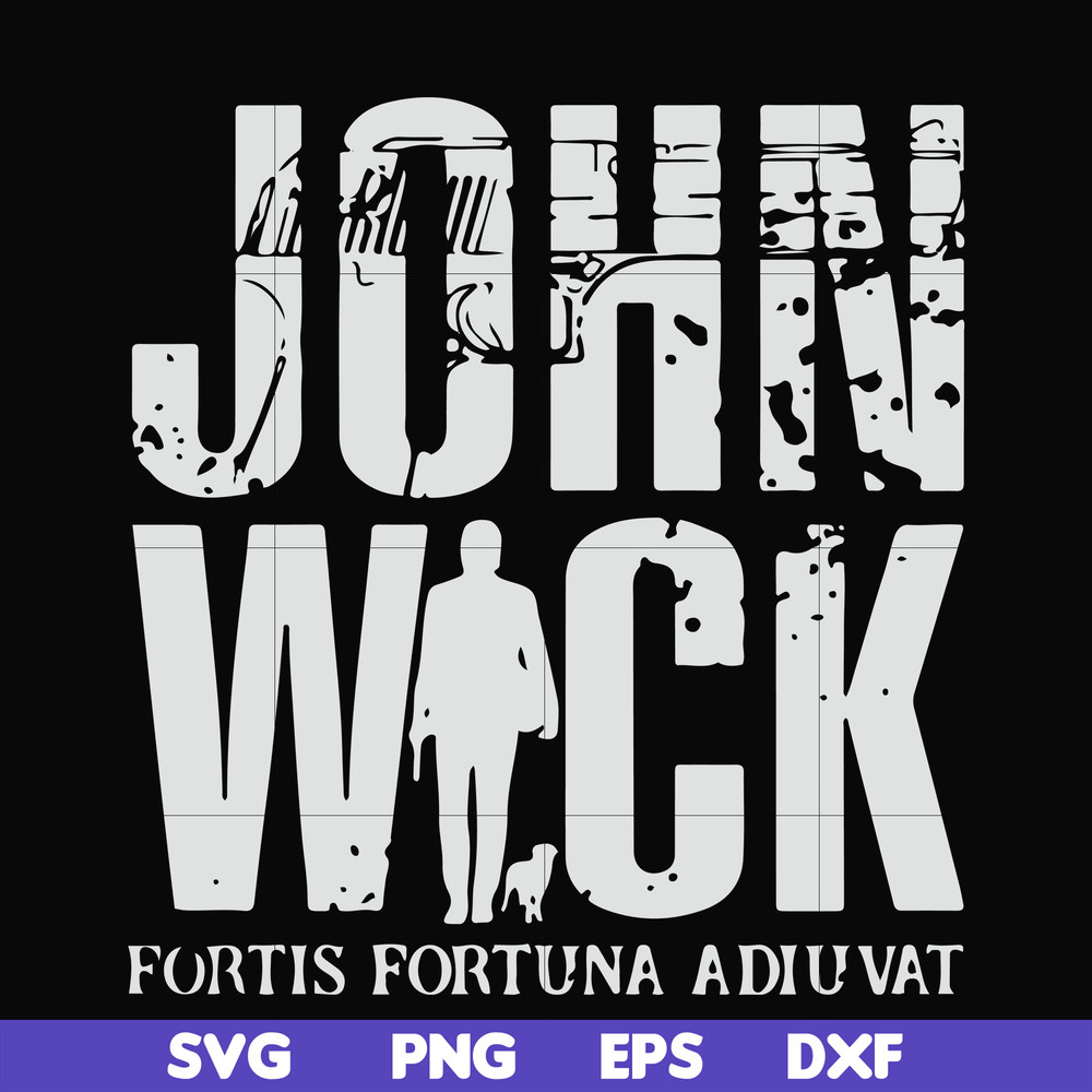 FN000771-John wick svg, png, dxf, eps file FN000771.jpg