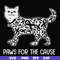 FN000963-Paws for the cause svg, png, dxf, eps file FN000963.jpg