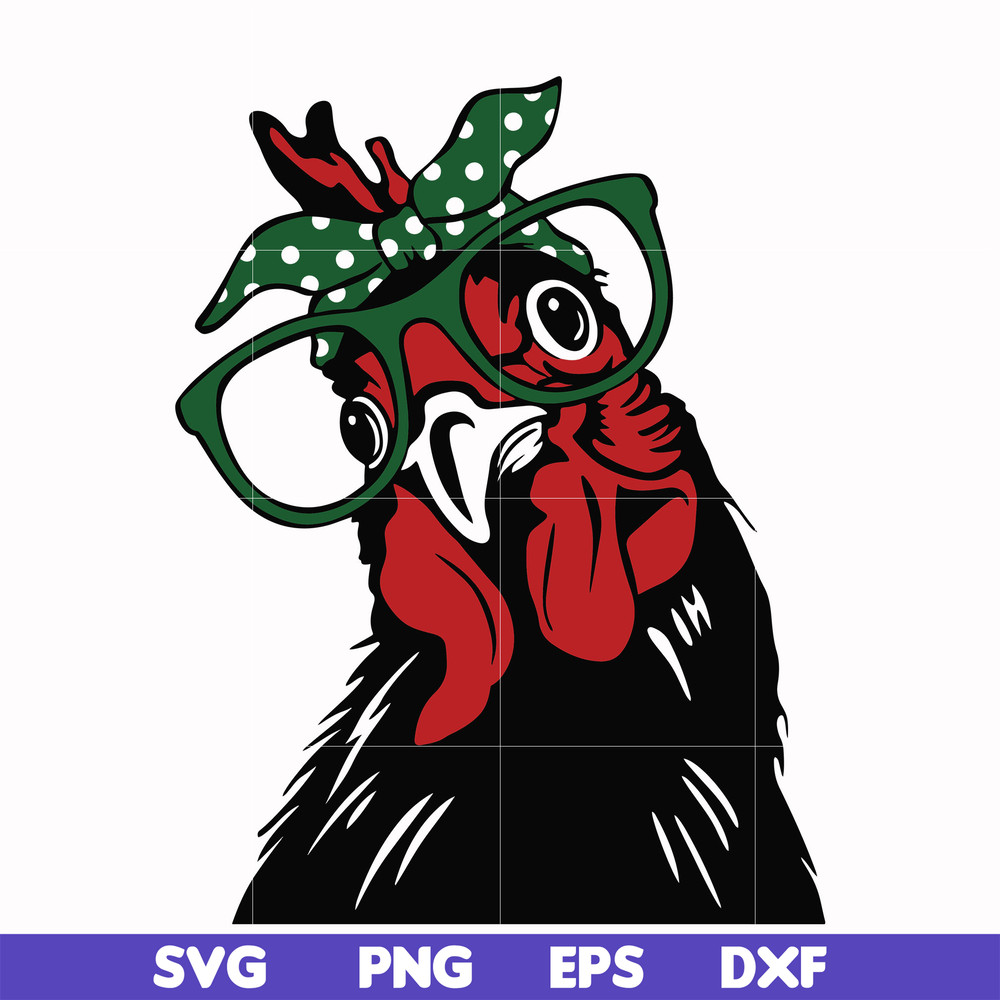 FN000991-Rooster svg, png, dxf, eps file FN000991.jpg