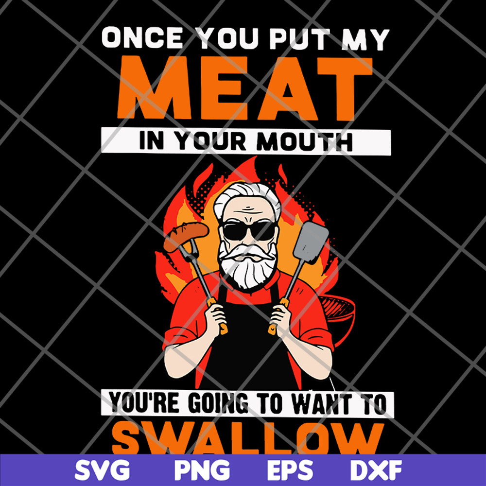 FN11062106- Old Man BBQ Funny svg, png, dxf, eps digital file FN11062106.jpg